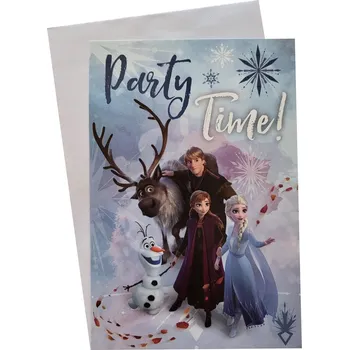 Pozvánka Pozvánky na párty Frozen
