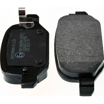 Brzdová destička Sada brzdových destiček, kotoučová brzda DENCKERMANN B111328