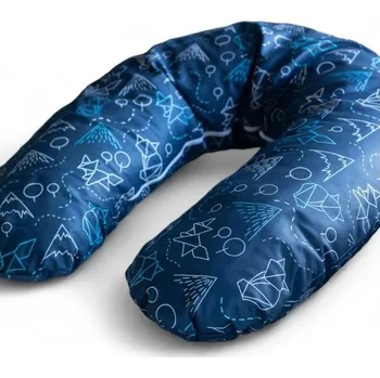 Hnízdečko pro miminko nanoSPACE Kojicí polštář pro alergiky a atopiky s povlakem na zip Nanobavlna®, vzor lišky