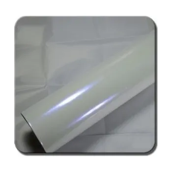 Polep vozidla Chameleon bílomodrá auto wrap fólie 152x100cm - interiér/exteriér