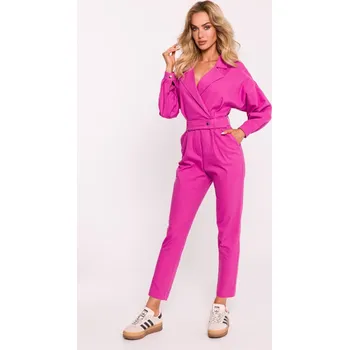 Dámský kostýmek Sportovní overal MOE M801 růžový EU velikost: M