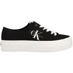 Calvin Klein Canvas Platform Trainers…