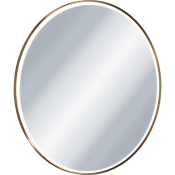 Zrcadlo Excellent Corido zrcadlo 100x100 cm kulatý s osvětlením s vyhřívací podložkou DOEX.CO100.CB