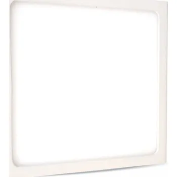 LED panel V-TAC LED panel 12W-IP20-900LM-přisazený čtverec Barevná teplota (К): Studená bílá 6400K