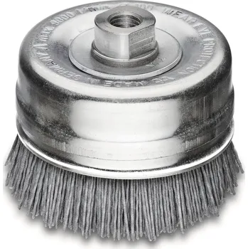 Drátěný kartáč Lessmann 446857 | Hrncový kartáč, přímé štětiny 90 x 25, M14, SiC K180/1,0