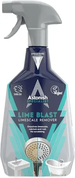 Čisticí prostředek do koupelny a kuchyně Astonish Lime Blast Limescale Remover odstraňovač vodního kamene ve spreji 750 ml