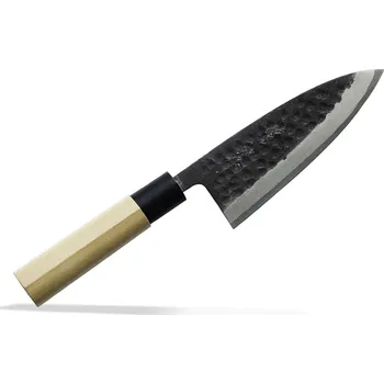 Tojiro F-1120 Shirogami Hammered Deba 15 cm
