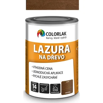lazura Colorlak Penetrační lazura na dřevo Teak 0,6L ( )