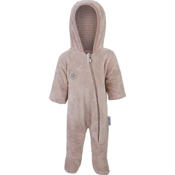 Dětský overall Little Angel Overal MAZLÍK BAMBUS Outlast® - latte Velikost oblečení: 56