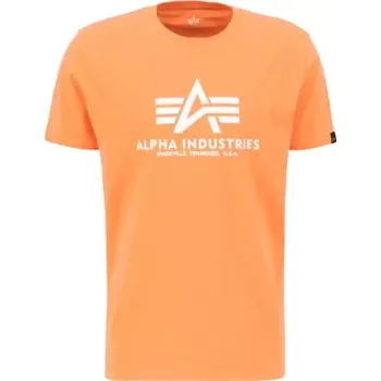 Pánské tričko Alpha Industries Basic T (tangerine) triko XXL