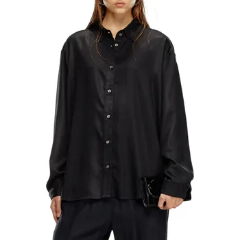 Dámská košile KOŠILE DIESEL S-SIMPLY-C-WN SHIRT BLACK 1