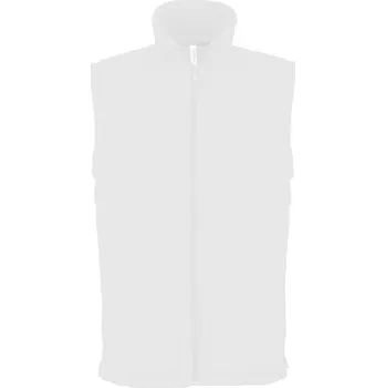 Kariban pánská Fleecová vesta Luca Bílá XL