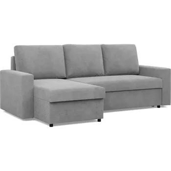 Sedací souprava Rohová rozkládací sedací souprava NEO - rovný bok - model 3 Šedá I