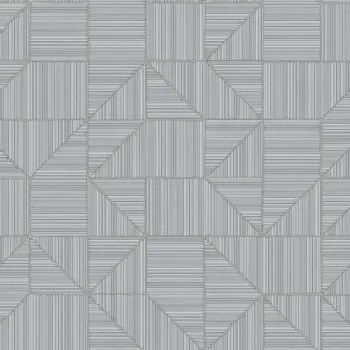 Tapeta AdaWall Geometrická vliesová tapeta na zeď, šedá, imitace látky, 23209-5, Omega, AdaWall, velikost 10 x 1,06 m