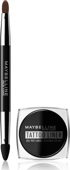 Oční linky Maybelline Tattoo Gel Pot Liner 3 g 950 Blackest Black