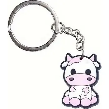 Přívěsek na klíče kráva