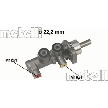 Brzdový válec Hlavní brzdový válec METELLI 05-0380