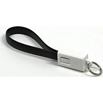 Datový kabel Kabel Logo USB (2.0) USB A (M) - USB micro (M) černý