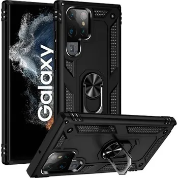 Armor Silikonový kryt pro Samsung Galaxy S23 Ultra 5G- Černý