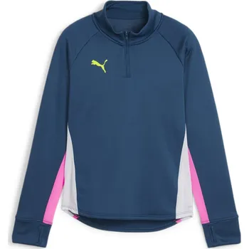 Chlapecká bunda Puma Kids' Individualblaze Zipped Drill Top Ocean Tropic 13 let