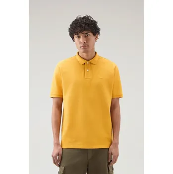 Pánská košile POLOKOŠILE WOOLRICH CLASSIC AMERICAN POLO GOLDEN GLOW