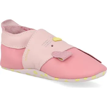 Barefoot capáčky Bobux - Hopsy Lotus růžové Velikost: XL