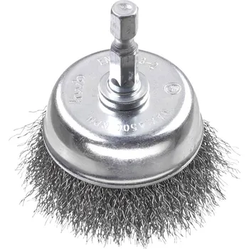 Drátěný kartáč kwb HRNCOVÝ KARTÁČ, HSS OCELOVÝ DRÁT, VLNITÝ 606230 1 ks
