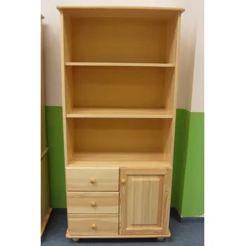 Knihovna Knihovna DR 58 - masiv borovice Odstín: Borovice přírodní