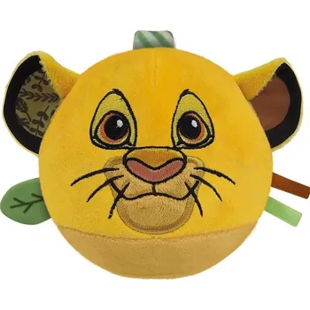 Hračka pro nejmenší CLEMENTONI BABY Plyšový míček Simba s chrastítkem