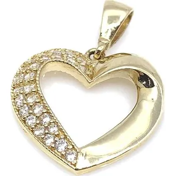 Přívěsek Diante Zlatý přívěsek srdíčko 59631084