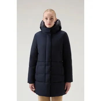 Pánská casual bunda BUNDA WOOLRICH LUXE PUFFY PRESCOTT 2IN1 PARKA MELTON BLUE