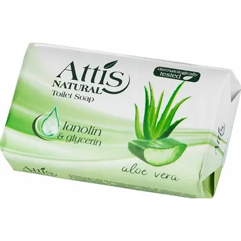 Mýdlo ATTIS NATURAL tuhé mýdlo Aloe Vera 100g ( )