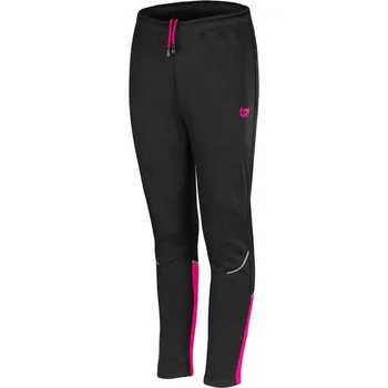 cyklistické kraťasy Etape - dětské volné kalhoty SNOW WS, černá/růžová Velikost: 128-134