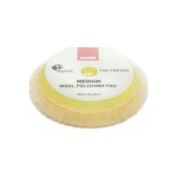 Brusný kotouč Kotouč leštící, vlněný žlutý, 80-90mm