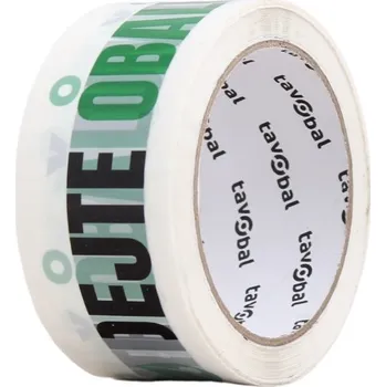 TAVOBAL Lepící páska 48 mm*66 m, DEJTE OBALŮM DRUHOU ŠANCI