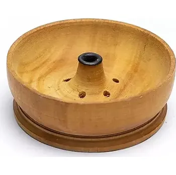 Kulatý dřevěný stojan na Vonné tyčinky a kužely (Kulatý stojan na vonné tyčinky a kužely z kvalitního světlého dřeva v průměru 7cm )