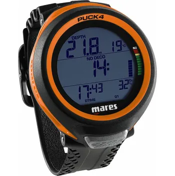 Potápěčský počítač Počítač Mares PUCK 4 oranžová