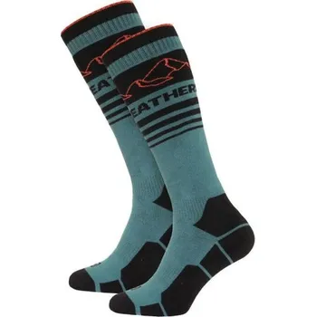 Pánské ponožky PONOŽKY SNB HORSEFEATHERS SHAUN SNOW - modrá - 11/13 + při osobním odběru 237 Kč