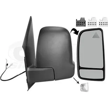 Autodíl vnejsi zpetne zrcatko VAN WEZEL 2973825