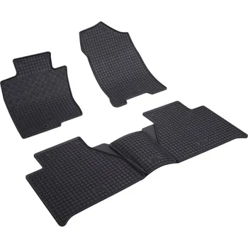 autokoberec Gumové autokoberce Renault Alaskan 5díl LUX+tunel 2017- | RIGUM