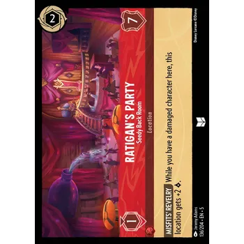 Karetní hra Ratigan´s Party 136/204 - Shimmering Skies Typ karty: Foil