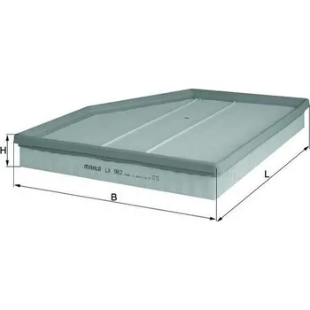 Vzduchový filtr Vzduchový filtr KNECHT LX 982