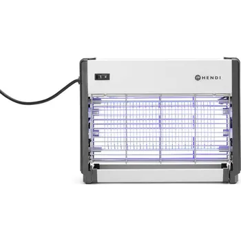 Elektrický lapač Elektrický lapač hmyzu, HENDI, Dosah: 50 m², 230V/26W, 379x103x(H)265mm