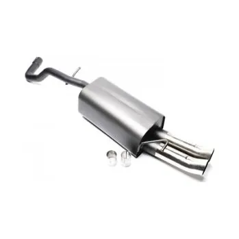 Tuning Sportovní tlumič výfuku 2x76mm VW Golf 4 (1J) - 1.4/1.6/1.8/1.8T/2.0/1.9TDI