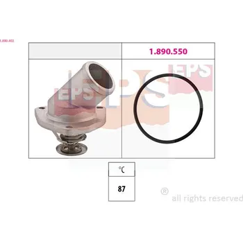 Chladič motoru Termostat, chladivo EPS 1.880.402