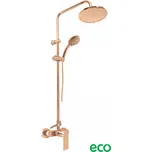 Slezák - RAV Sprchový komplet se směšovací baterií NIL - NL182.5/7ZRL, Růžové zlato lesk