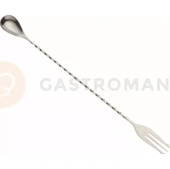 Příbor Klasická barmanská lžíce ocelová 315 mm | BARFLY, M37015