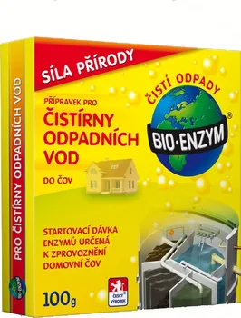 Čistič septiku a jímky Bio-Enzym biologický přípravek do čistíren odpadních vod 100 g