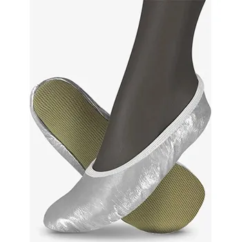 Dívčí tenisky Wins Barefoot dětské gymnasticky cvičky stříbrné Velikosti obuvi: 30