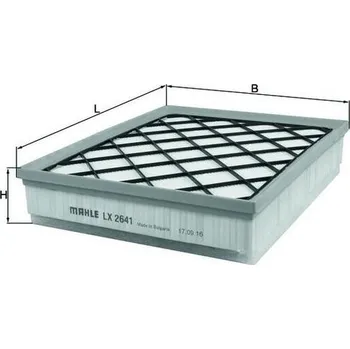 Vzduchový filtr Vzduchový filtr KNECHT LX 2641